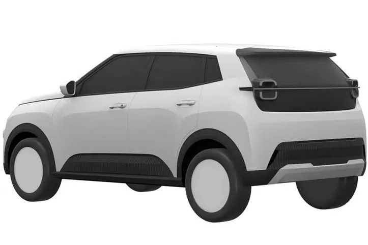 Patente da traseira do Fiat F1H vazada na internet