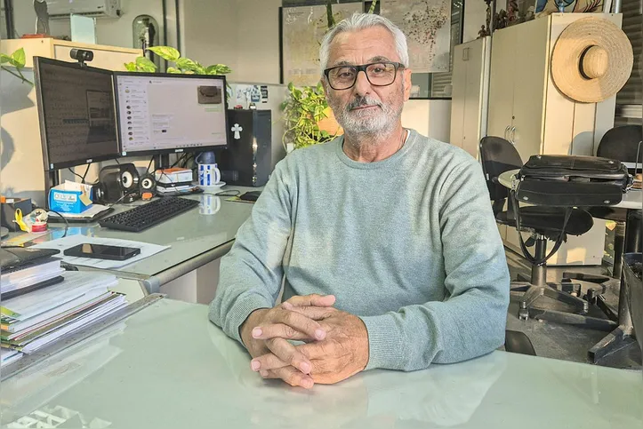 O diretor de Desenvolvimento da Agricultura da Seagri, Assis Pinheiro Filho