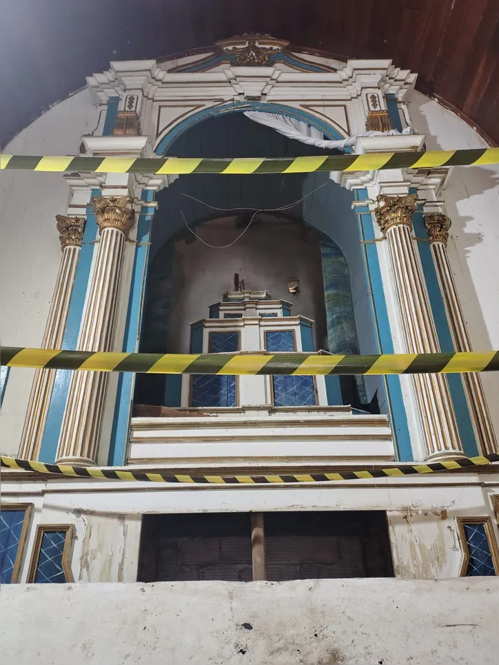 O templo foi construído originalmente em 1610 por missionários jesuítas