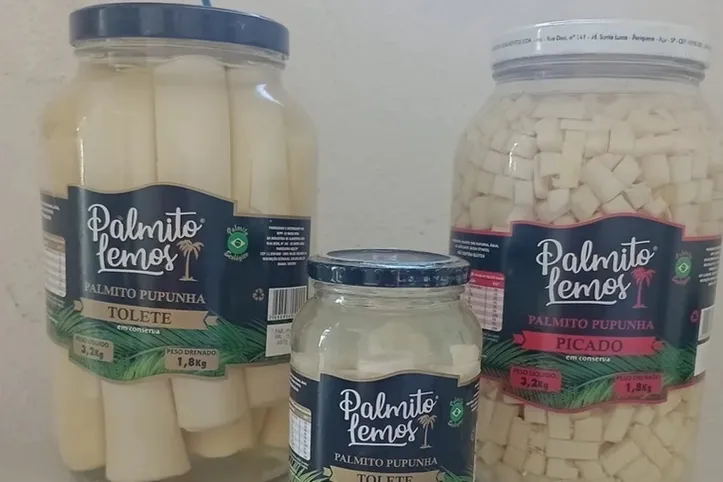 Palmitos proibidos pela Anvisa