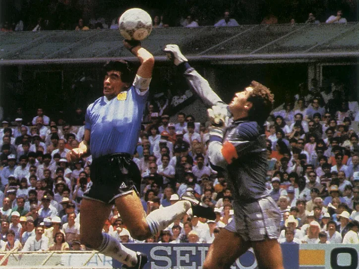 La Mano de Dios de Maradona