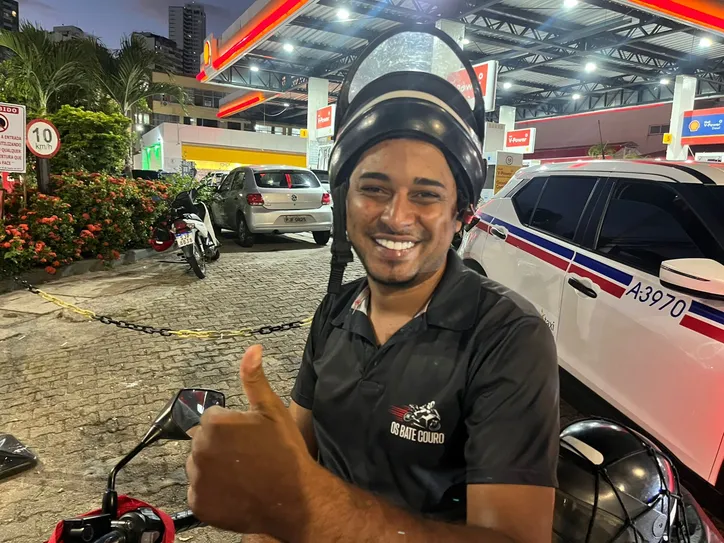 Jefferson Guedes, mototaxista