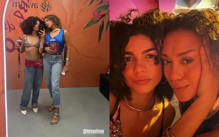 Samantha e Lorena juntas