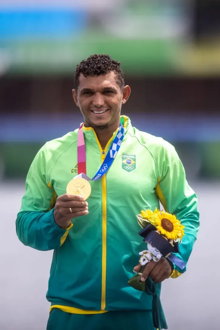 Isaquias Queiroz, campeão nos Jogos Olímpicos