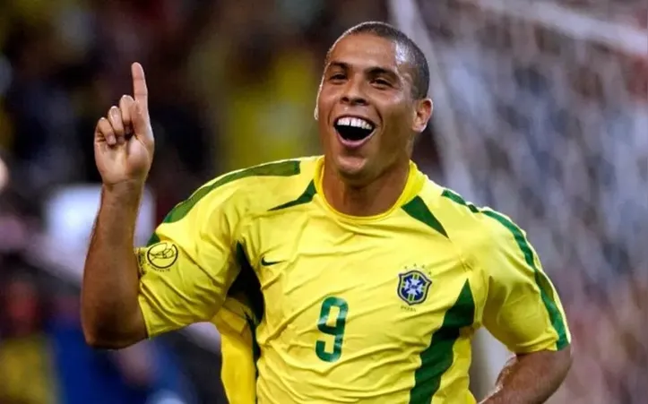 Ronaldo Fenômeno, camisa 9 da Seleção Brasileira na Copa de 2002