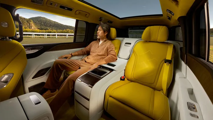 O interior da Yangwang U8L Dingzang Edition