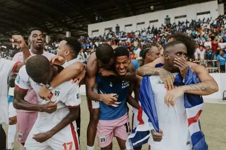 Seleção de Cabo Verde se classificando para a Copa de 2026