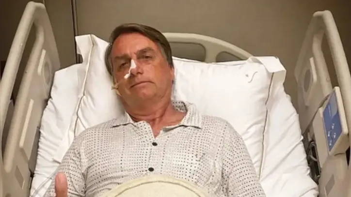 Bolsonaro no hospital