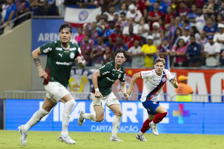 Dell em campo contra o Palmeiras