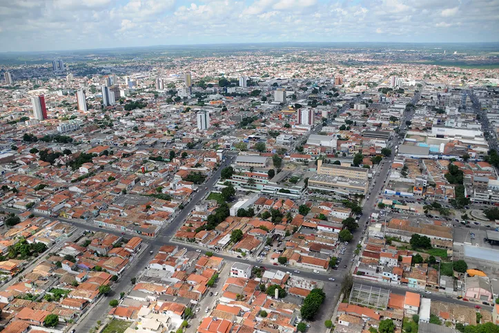 Feira de Santana vista de cima
