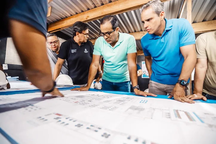 Prefeito Bruno Reis realizou vistoria às obras do novo CCO, neste sábado, 25