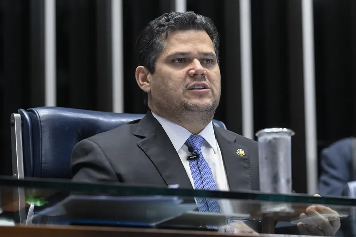 Presidente do Senado Federal e do Congresso Nacional, senador Davi Alcolumbre (União-AP)