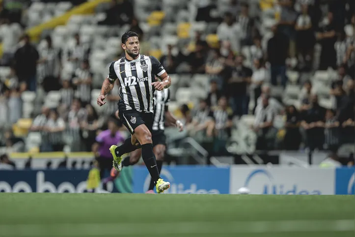 Hulk em ação pelo Atlético-MG