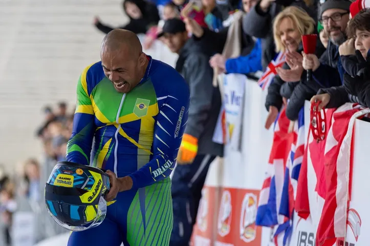 Imagem ilustrativa da imagem Da Bahia para o gelo: lenda do bobsled revela bastidores da carreira