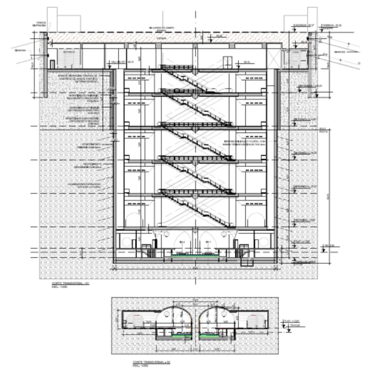 Projeto da Estação Campo Grande
