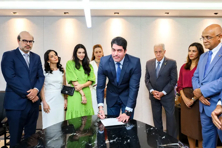 Otto Filho tomou posse no TCE em dezembro de 2025: ele foi eleito deputado federal em 2022
