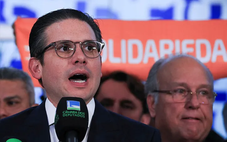 Presidente da Câmara deu coletiva de imprensa nesta segunda