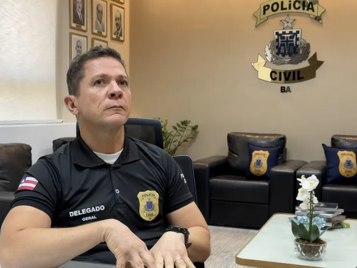 Delegado-geral da Polícia Civil da Bahia, André Viana