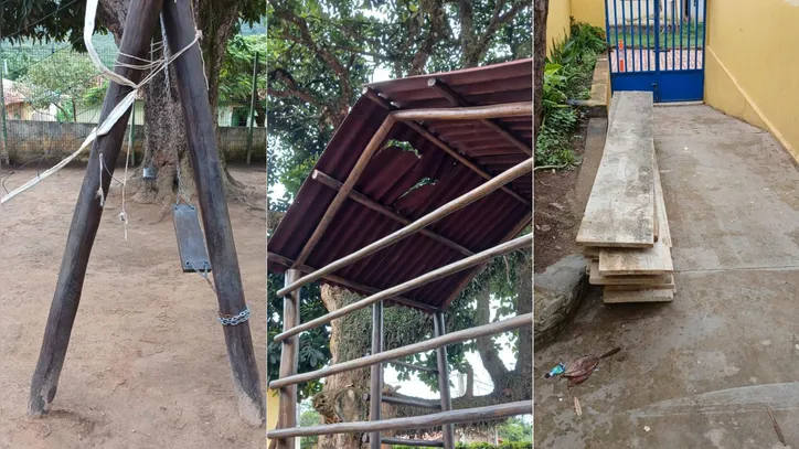 Sucateamento da escola de Caeté-Açu mobiliza famílias no Vale do Capão