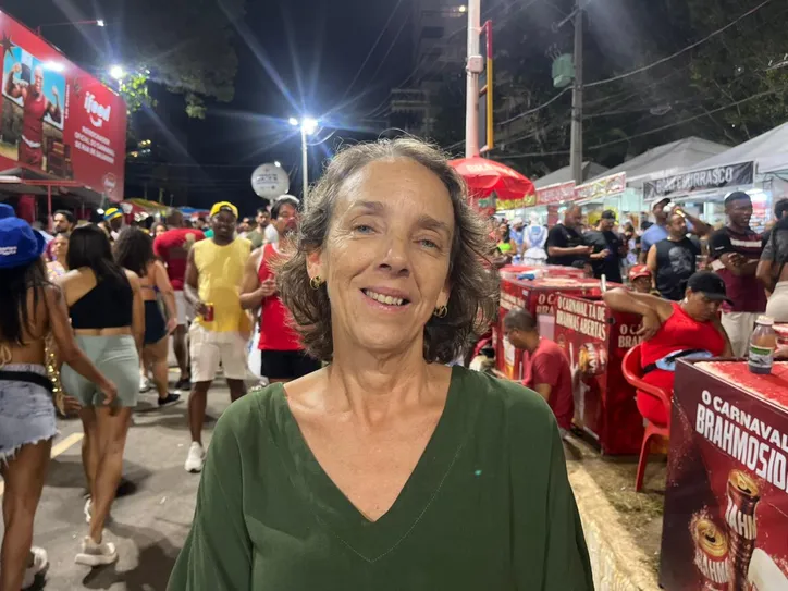 Beatriz Giesta, carioca vivendo há 20 anos em Salvador.