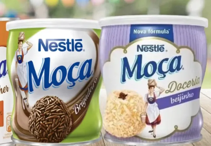Linhas de doces prontos da Nestlé