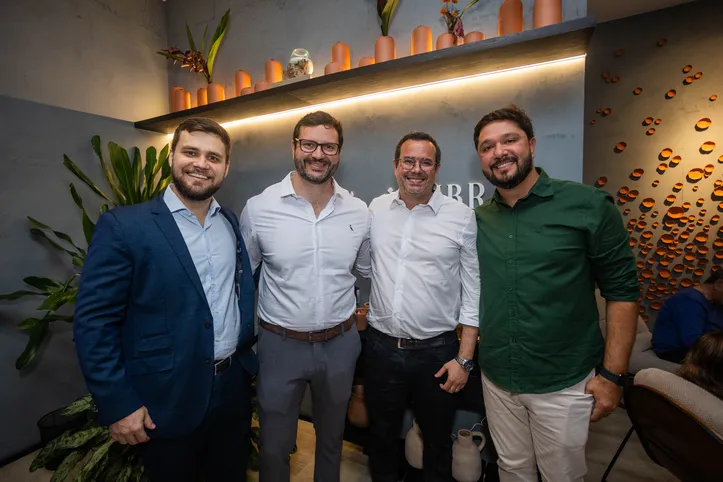 Flavio Carballo, Marcelo Ferreira, Allan Cunha e Adriano Vilas Boas