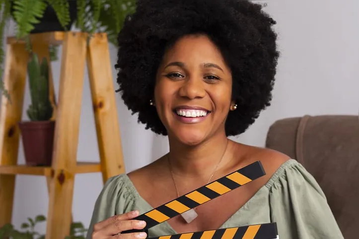 Diretora, roteirista e produtora Milena Anjos