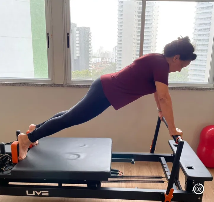 Vera Suassuna começou a praticar exercícios ainda criança