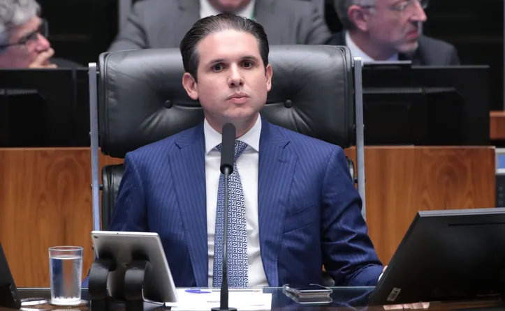 Presidente da Câmara, Hugo Motta (Republicanos-PB)