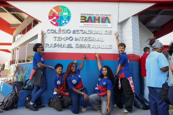 Imagem ilustrativa da imagem Escola da rede estadual em Salvador recebe investimento de R$ 11,8 mi