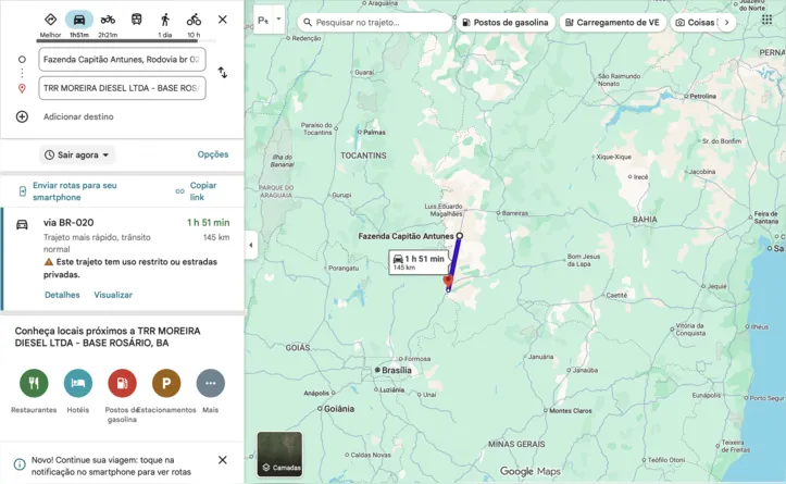 Imagem ilustrativa da imagem Estrada sem fim? Bahia abriga reta de 145 km, uma das maiores do mundo