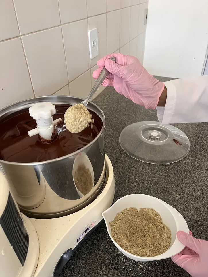 Processo de fabricação do Chocomed