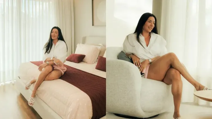 Imagem ilustrativa da imagem Ex-panicat revela mansão milionária com elevador e salão de beleza