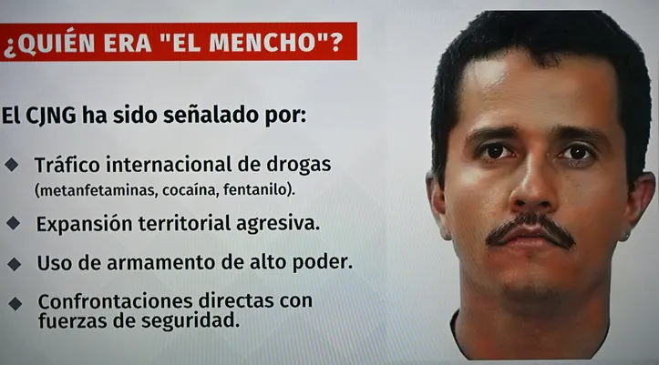Nemesio Oeguera Cervantes, o "El Mencho"