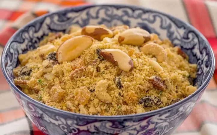 Registro da farofa de castanha-do-pará