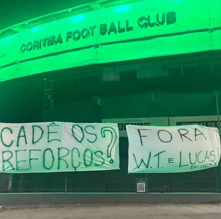 Protestos contra a SAF do Coritiba