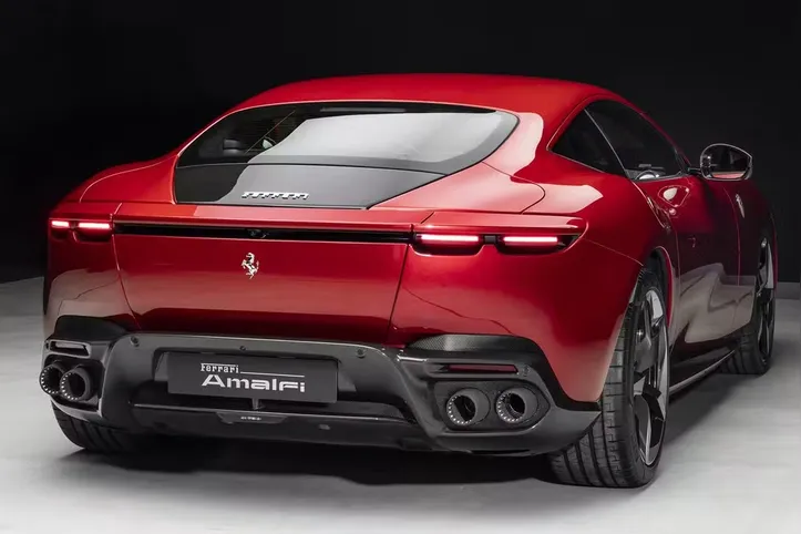 Traseira da Ferrari Amalfi
