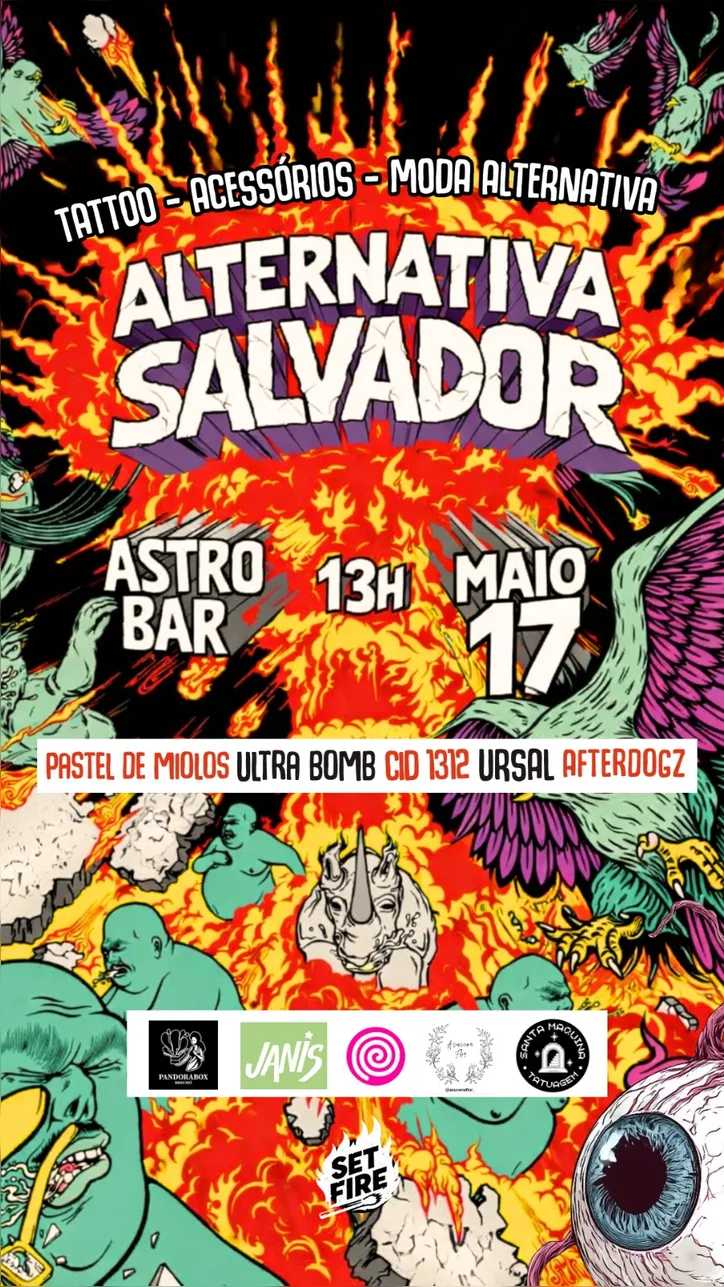 Imagem ilustrativa da imagem Festival de rock reúne música e economia criativa em Salvador