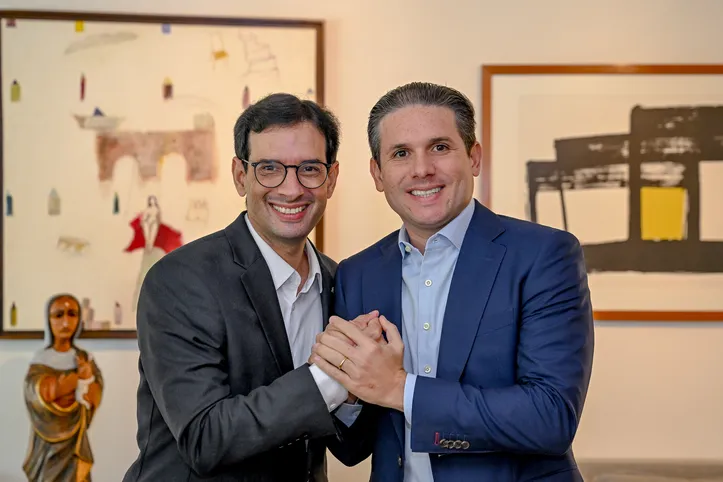 Leo Prates e Hugo Motta