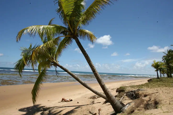 Praia de Barra Grande, na Península de Maraú