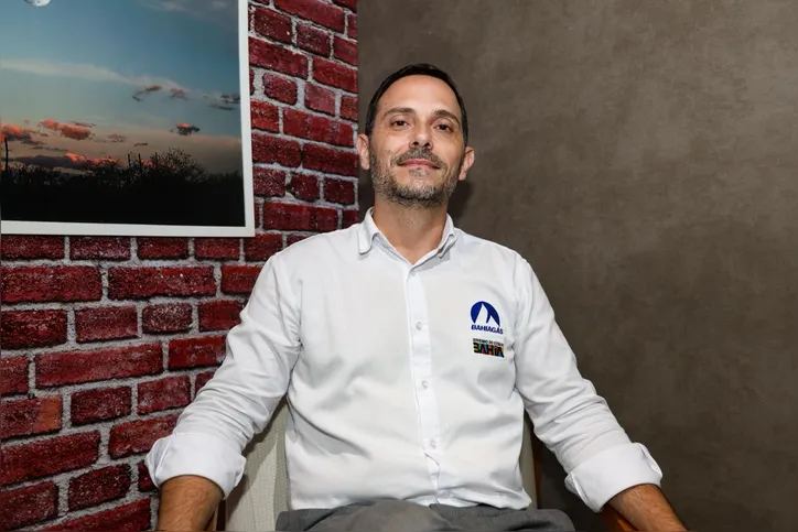 Bruno Piñero é engenheiro químico e gerente comercial de varejo da Bahiagás