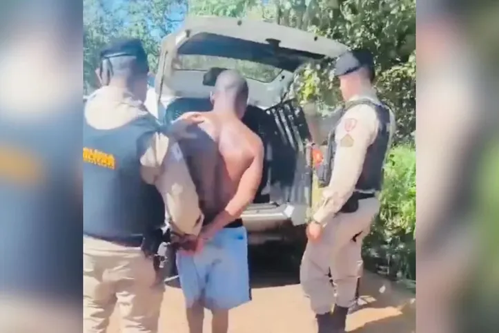 Suspeito detido pela PMMG