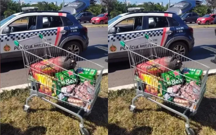 Registro dos produtos furtados pelo homem