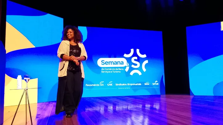 Luana Ozemela foi uma das palestrantes da "Semana S", realizado pelo Sebrae Bahia