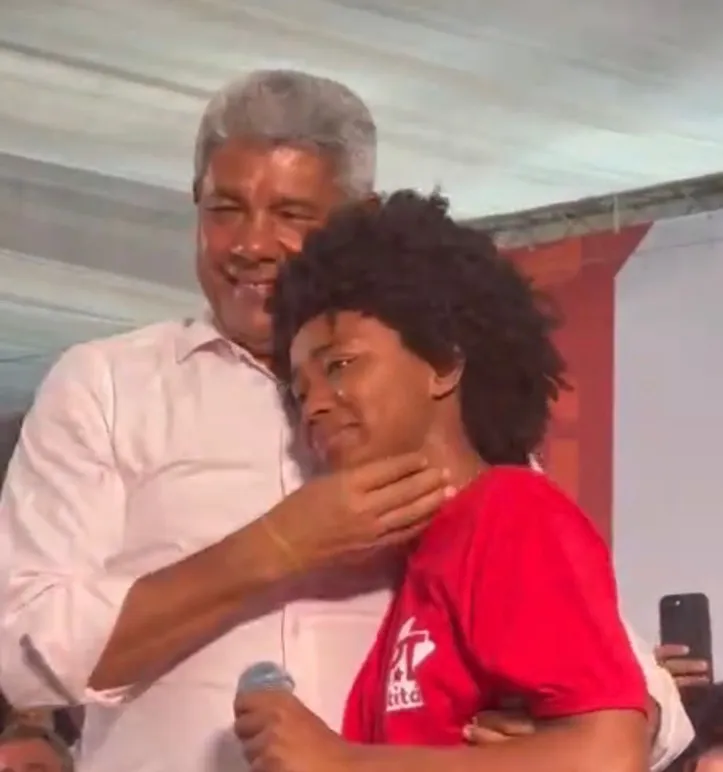 Governador Jerônimo Rodrigues (PT) e Maria Eduarda