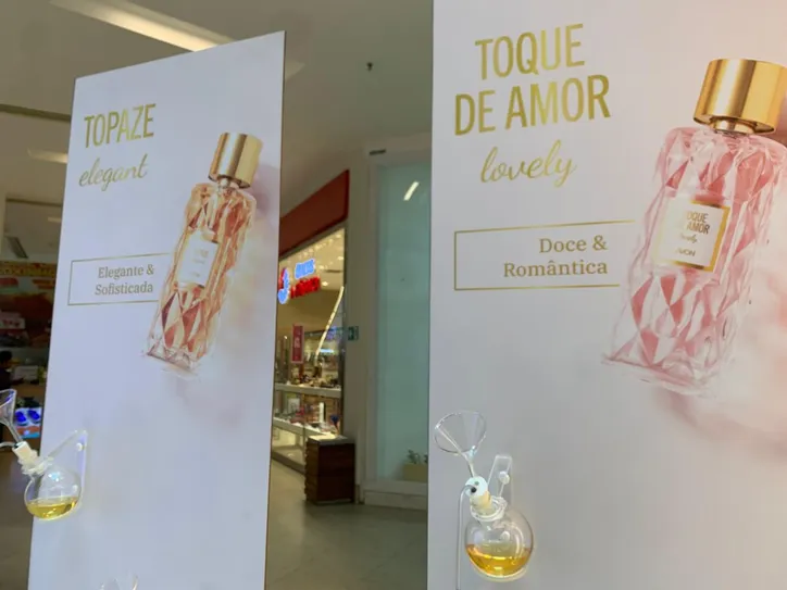 Experiência imersiva da Avon no Salvador Norte Shopping