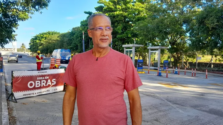 Cláudio Sena é motorista por aplicativo e é contra a forma de cobrança
