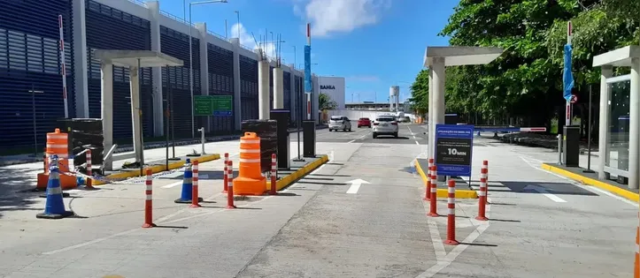 Área de embarque do Aeroporto de Salvador