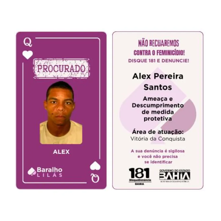 Integrante do Baralho Lilás