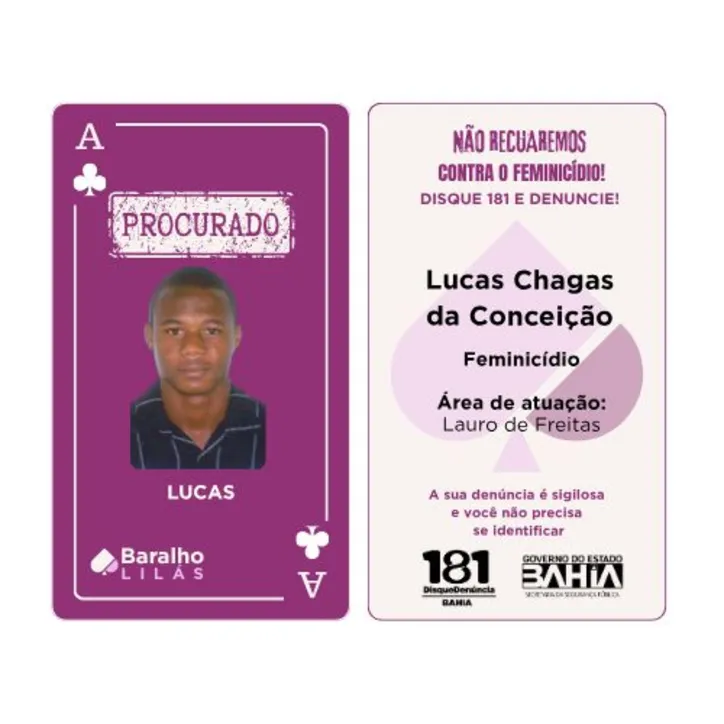 Integrante do Baralho Lilás